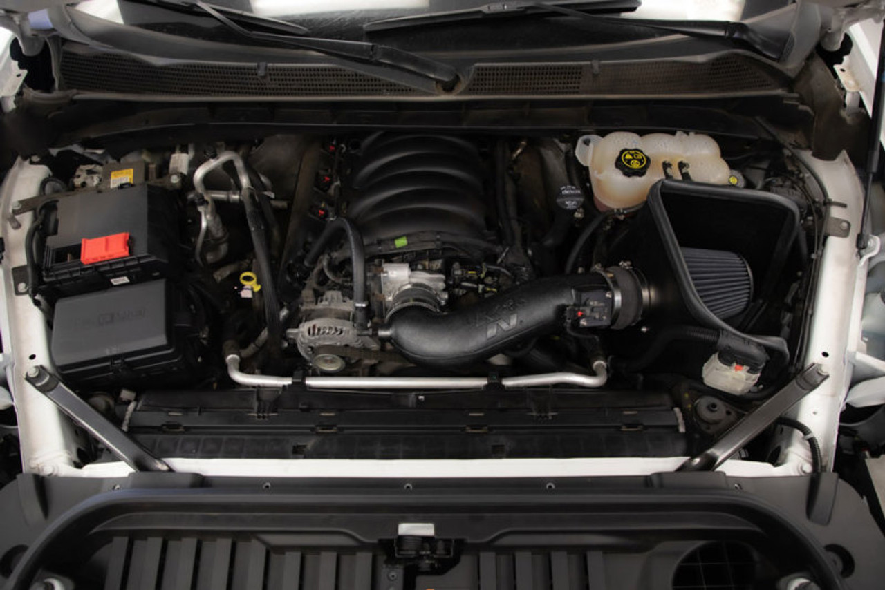 K&N 2019+ Chevrolet Silverado 1500 V8 6.2L Performance Air Intake System - 30-3110 Photo - Mounted