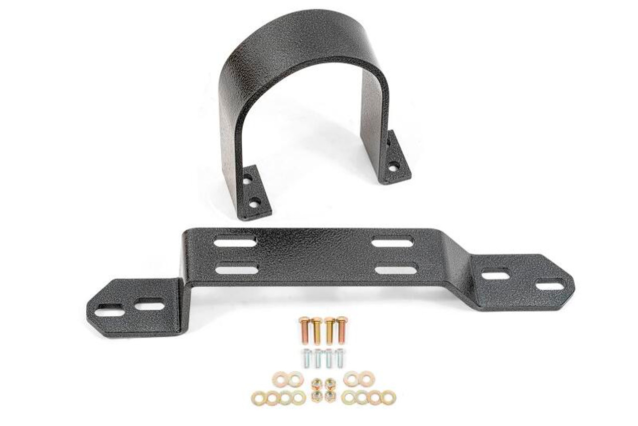 BMR 83-87 GM G-Body Driveshaft Safety Loop Front - Black Hammertone - DSL460H User 1