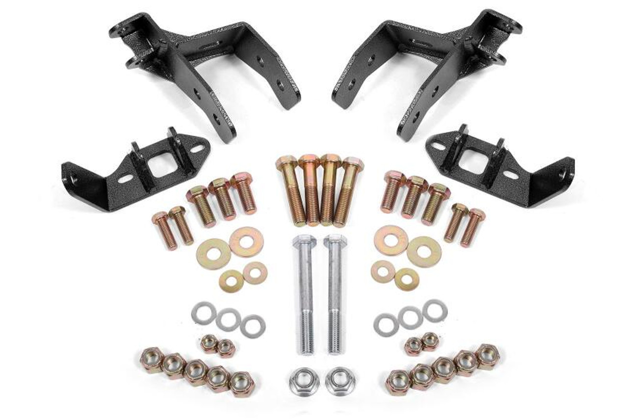 BMR 78-87 G-Body Coilover Conversion Kit Rear Non-adj Shock Mount w/o CAB - Black Hammertone - CCK461H User 1