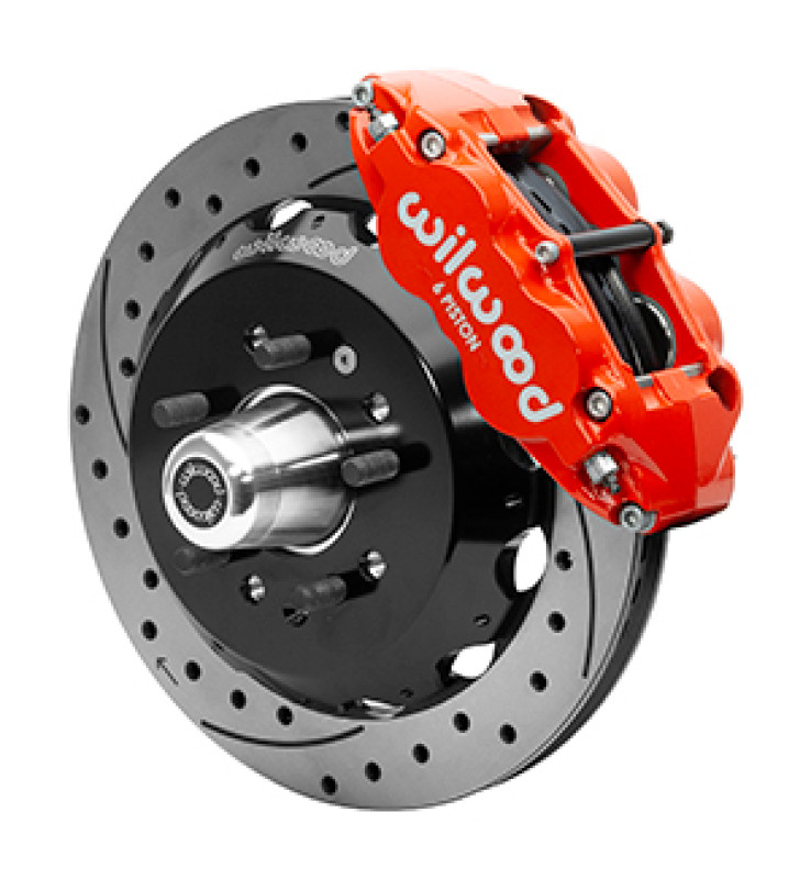 Wilwood 55-57 Chevy Front Kit CPP 2in. Drop - 140-15552-DR Photo - Primary