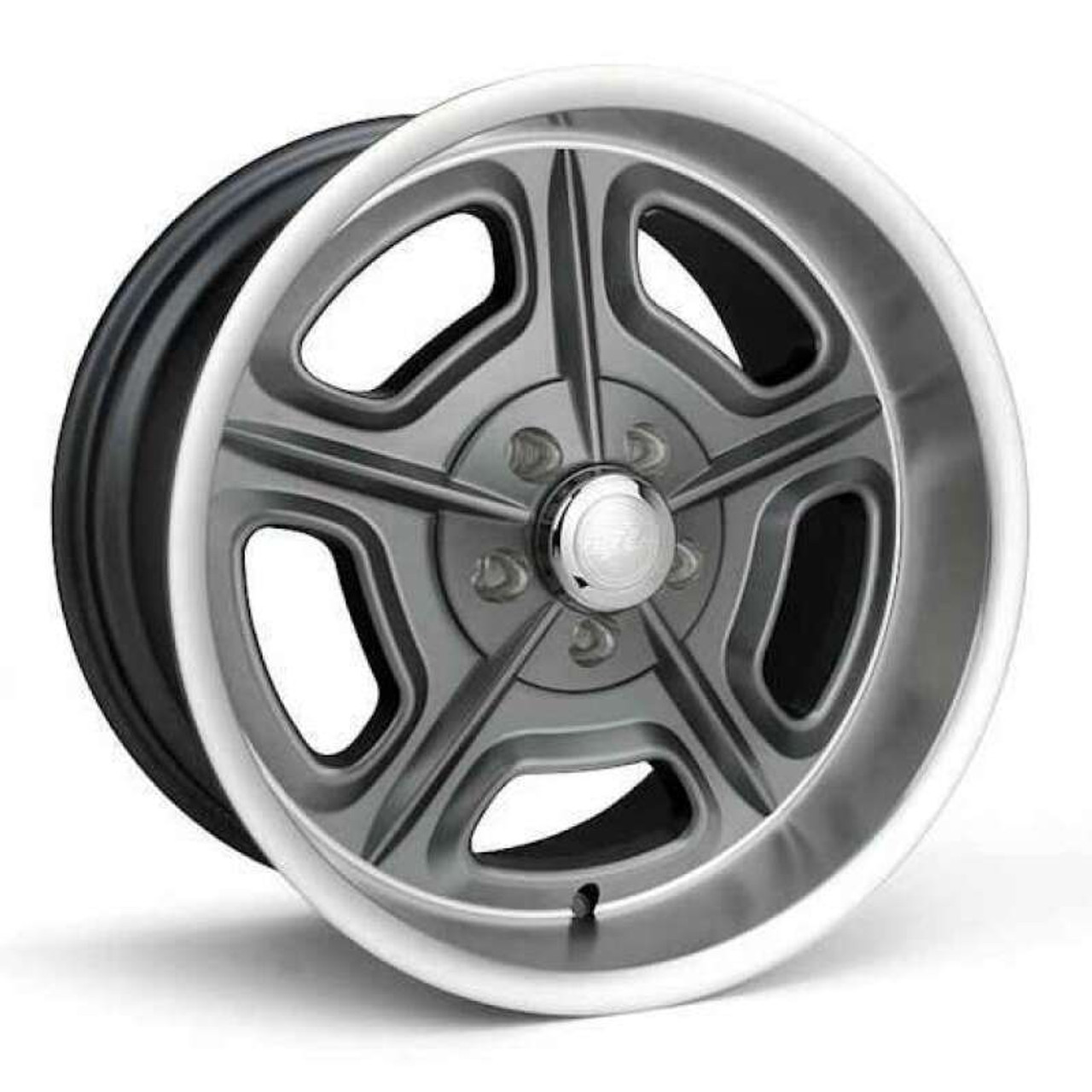 Race Star 32 Mirage 15x6 5x4.50 BC 3.50 BS 0 Offset Metallic Gray w/ Machined Lip Wheel - 32-560135GM User 1