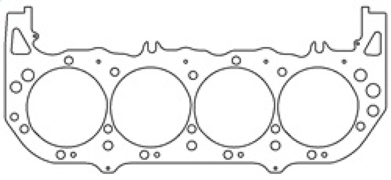 Cometic GM/Mercury Marine 1050 Gen 4 Big Block V8 4.530in Bore .051in MLS Cylinder Head Gasket - C5639-051 Photo - Unmounted