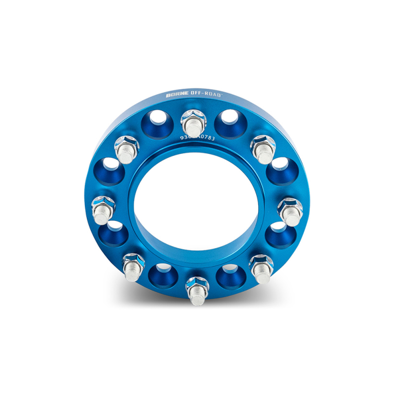 Mishimoto Borne Off-Road Wheel Spacers - 8X165.1 / 121.3 / 38.1 M14 - Blue - BNWS-006-381BL User 1