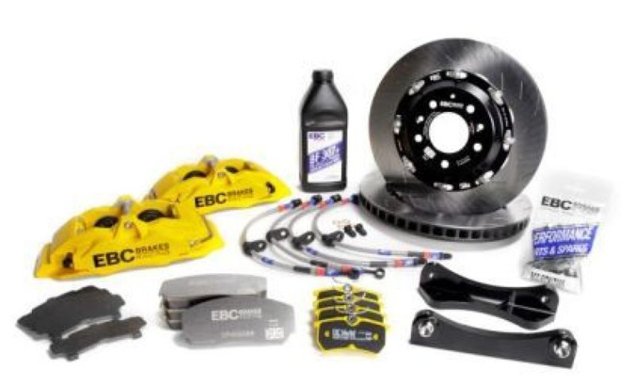 EBC Racing 01-13 Mini Cooper S R53/R56 1.6L Yellow Apollo-4 Calipers 330mm Rotor Front Big Brake Kit - BBK019YEL-1 User 1