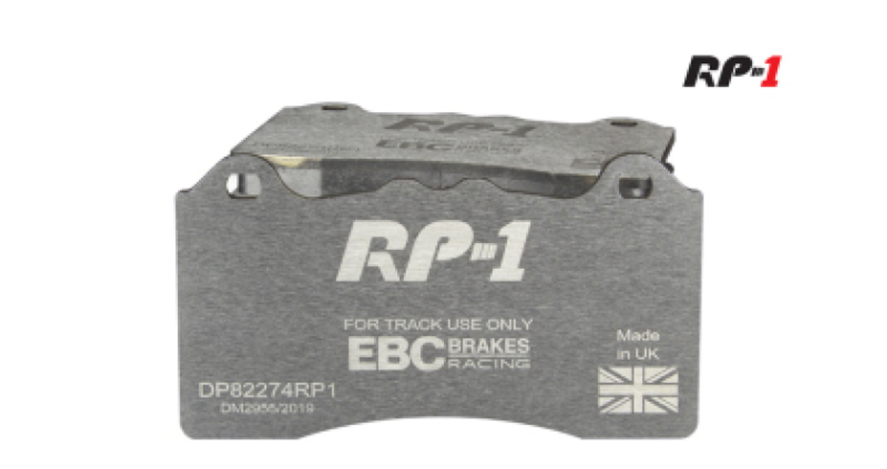 EBC Racing Alcon CAR89 4489 D54 18mm RP-1 Race Brake Pads - DP8080/2RP1 User 1