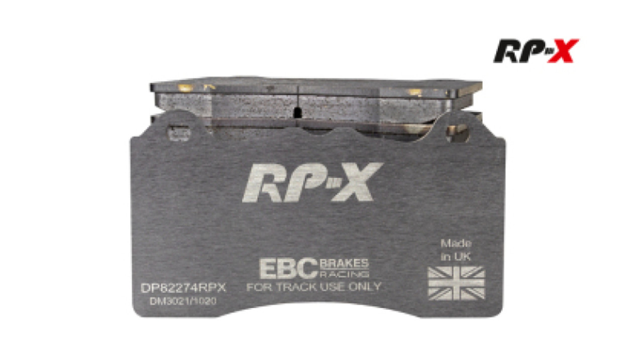 EBC Racing 2019+ BMW Z4 G29 / 2020+ Toyota GR Supra (w/13in Rear Rotors) RP-X Race Rear Brake Pads - DP82405RPX User 1