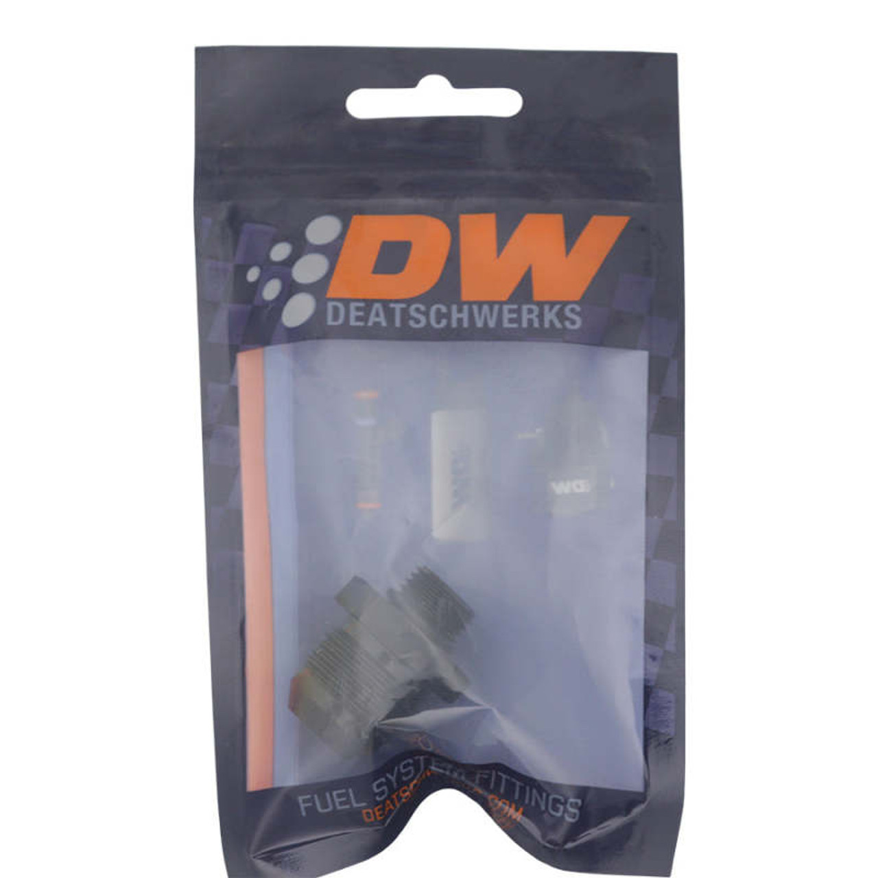 DeatschWerks 6AN ORB Male to 10AN Male Flare Adapter - Anodized Matte Black - 6-02-0409-B Photo - lifestyle view