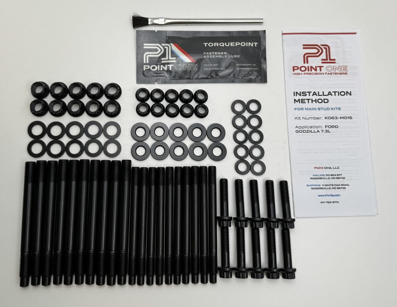 Point 1 (P1) Godzilla Main Studs K063-M01S