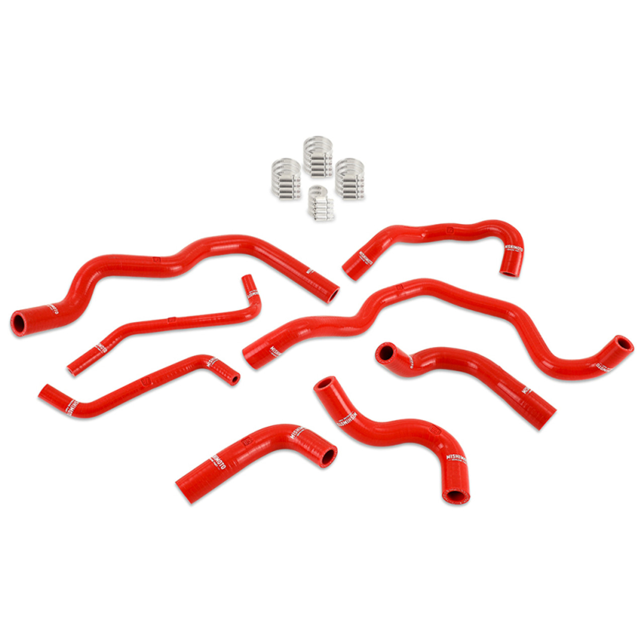 Mishimoto 2023+ Nissan Z Silicone Ancillary Coolant Hose Kit - Red - MMHOSE-Z-23ANCRD Photo - Primary
