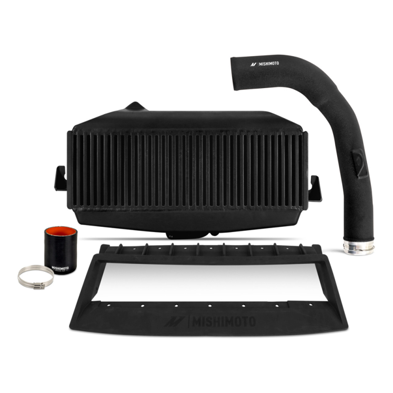 Mishimoto 22+ WRX TMIC Kit Black Core Black Pipes - MMTMIC-WRX-22KBKBK Photo - Primary