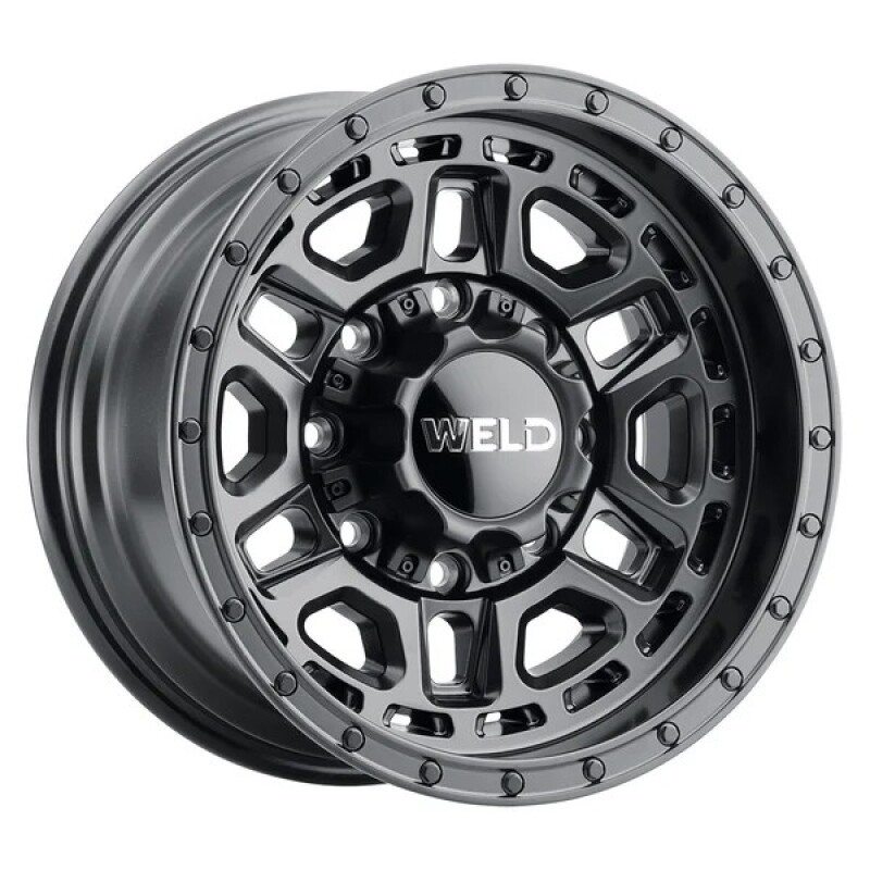 Weld Off-Road W119 17X9 Crux 8x170 ET00 BS5.00 Satin Black 125.1 - W11979017501 Photo - Primary