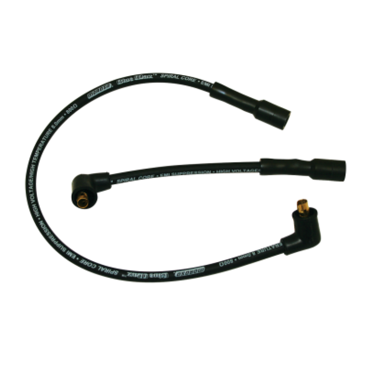 Moroso 85-96 Harley-Davidson FLT/FLHT/FLHR/FLTR/FLHS Spiral Core Wire Set - Black - 27212 User 1