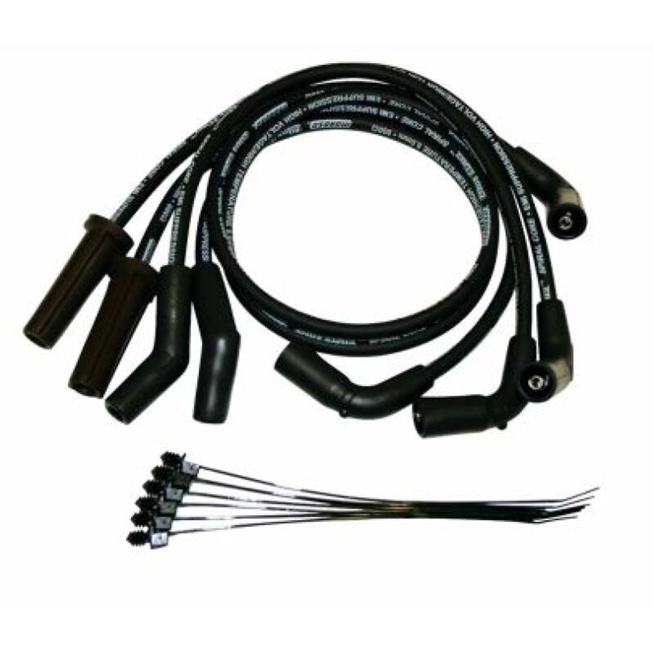 Moroso 2017+ Harley-Davidson Milwaukee 8 Spiral Core Wire Set - Black - 27380 User 1