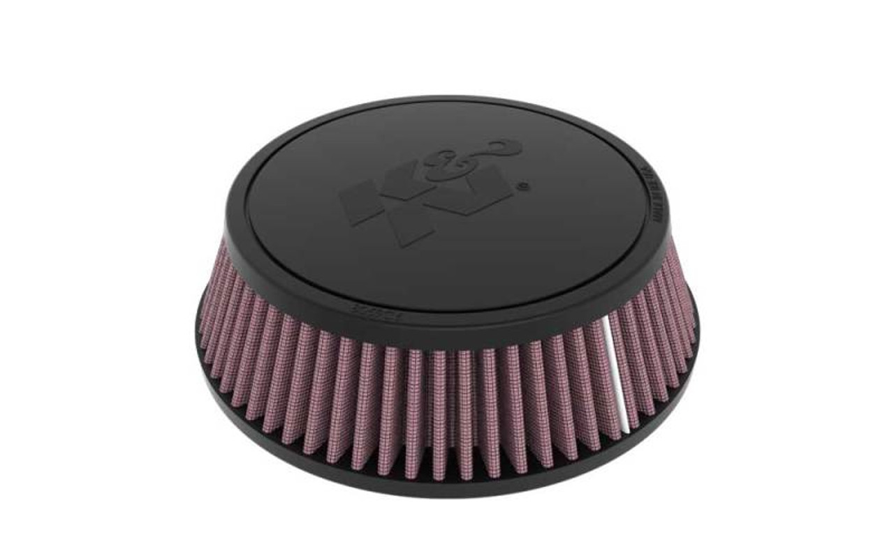 K&N Universal Rubber Filter 0.75in FLG 4.0625in OD 2.1875in Height - RU-4480 Photo - Primary