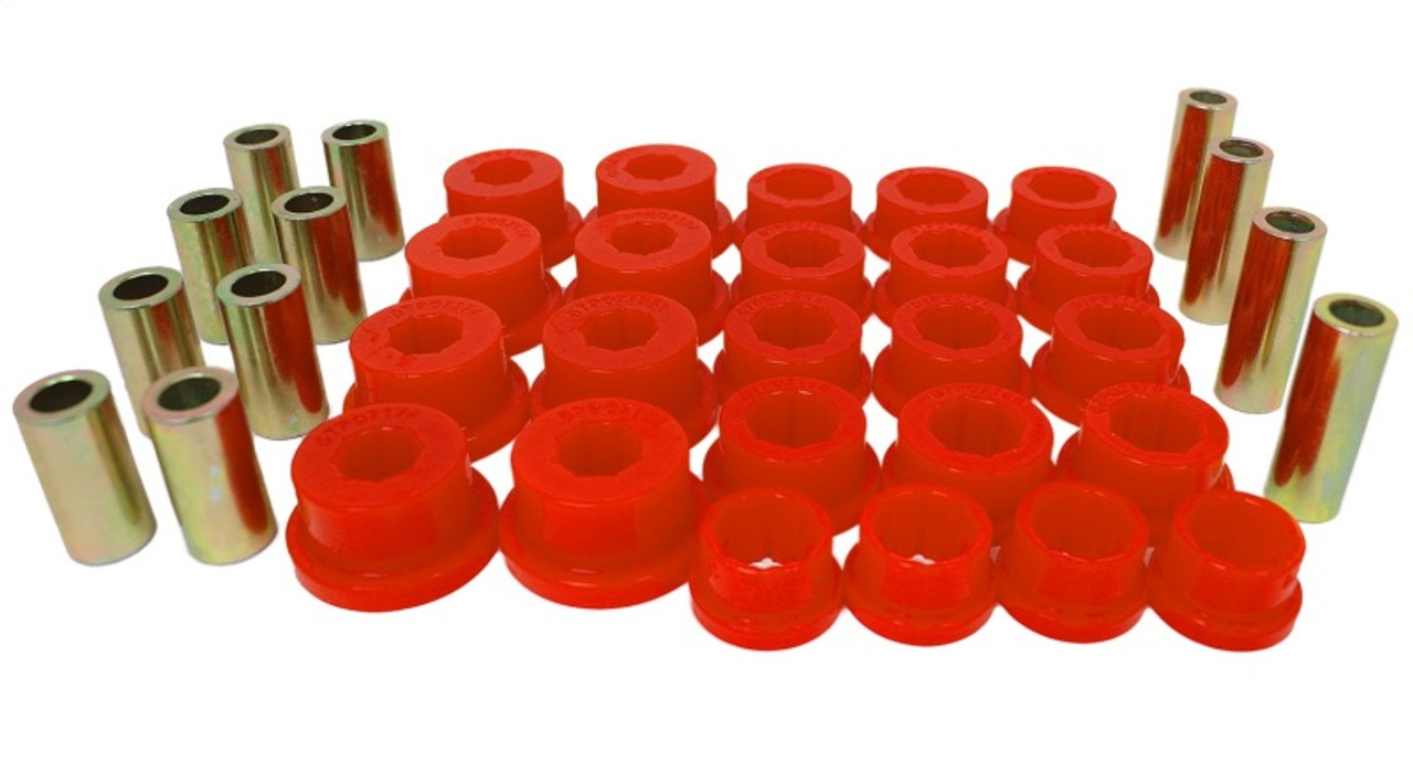 Energy Suspension 07-11 Toyota Camry/Camry Hybrid Rear Control Arm Bushing Set - Red - 8.3144R Photo - Primary