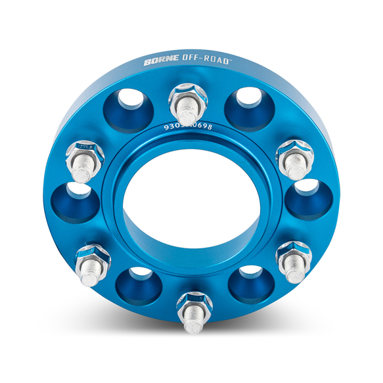Mishimoto Borne Off Road Wheel Spacers - 6x135 - 87.1 - 25 - M14 - Blue - BNWS-007-250BL User 1