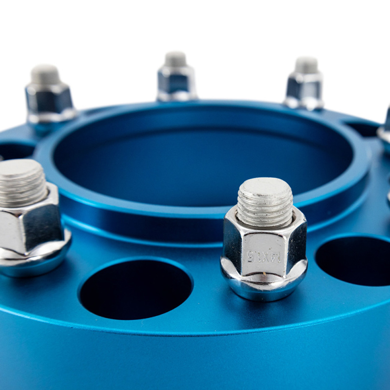 Mishimoto Borne Off Road Wheel Spacers - 6x135 - 87.1 - 50 - M14 - Blue - BNWS-007-500BL User 1
