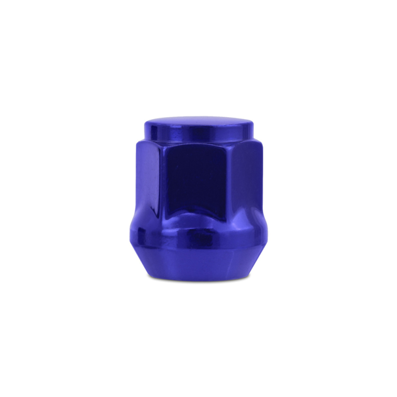 Mishimoto Steel Acorn Lug Nuts M12 x 1.5 - 24pc Set - Blue - MMLG-AC1215-24BL User 1