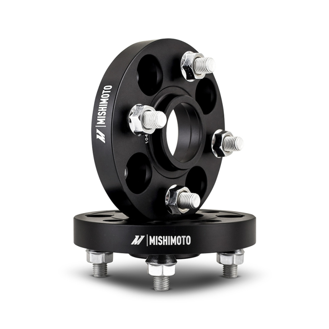 Mishimoto Wheel Spacers - 4x100 - 56.1 - 15 - M12 - Black - MMWS-011-150BK Photo - Primary