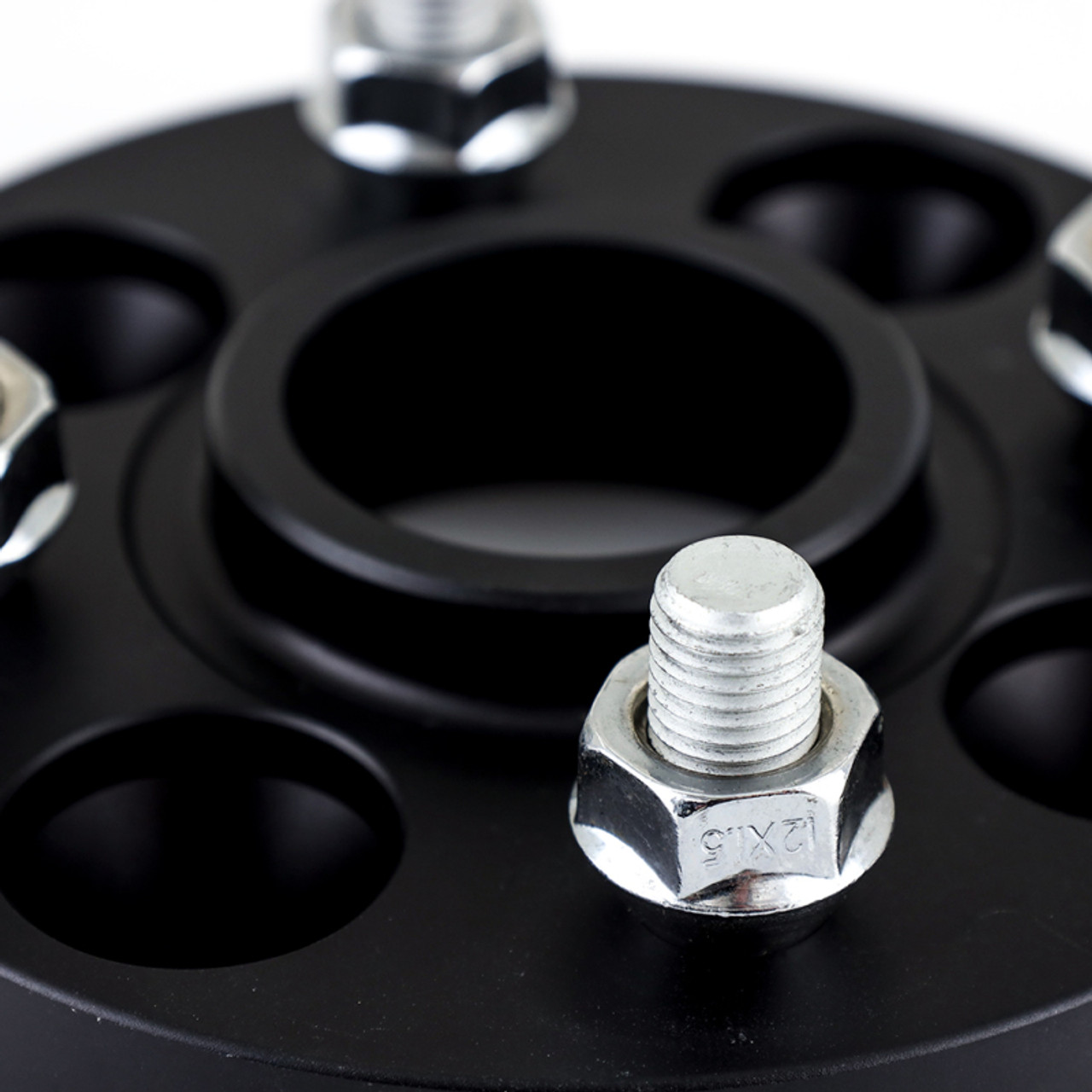 Mishimoto Wheel Spacers - 4x100 - 56.1 - 15 - M12 - Black - MMWS-011-150BK User 1