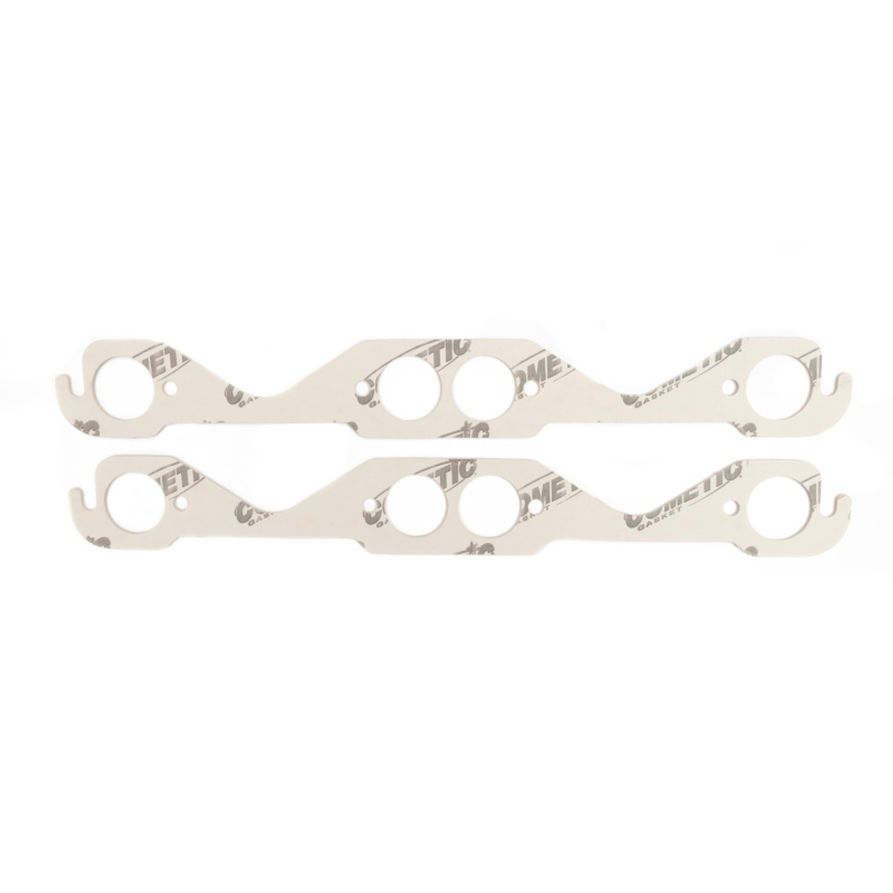 Cometic Chevrolet Gen-1 SBC V8 1.5in Round Ports 23 Deg Head .060in Fiber Exhaust Manifold Gasket - C5549TNG Photo - Primary