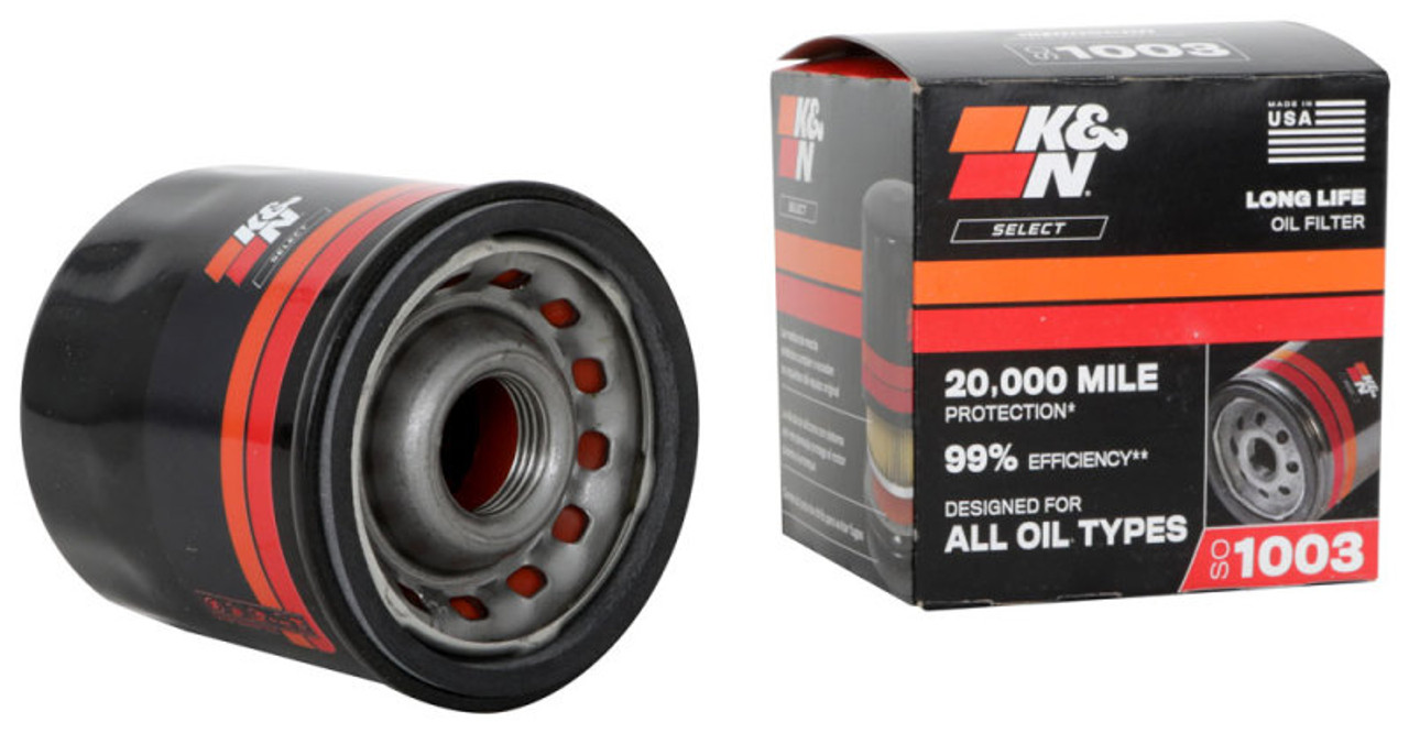 K&N 21-23 Lexus ES250 2.5L L4 / 19-23 Lexus ES300h 2.5L L4 Spin-On Oil Filter - SO-1003 Photo - out of package