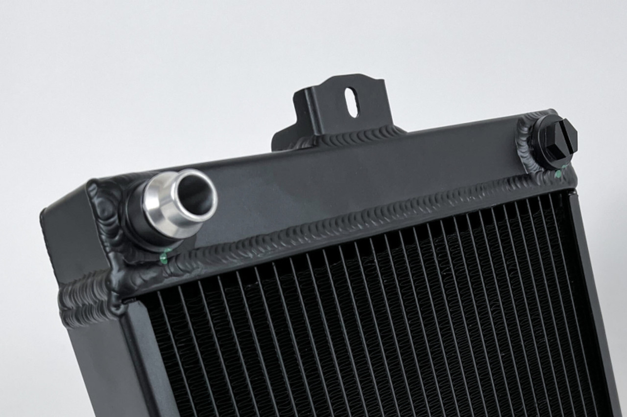 CSF BMW F8X M3/M4/M2C Auxiliary Radiators w/ Rock Guards (Sold Individually - Fits Left and Right - 8258 Photo - Close Up