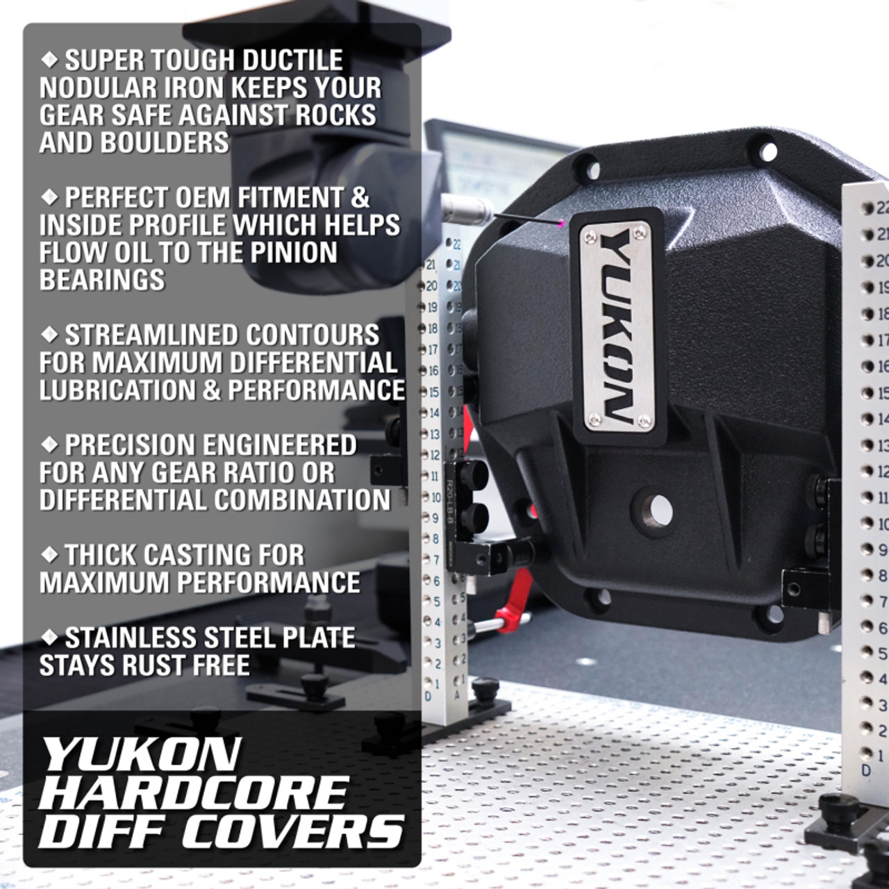 Yukon Gear 97-17 Ford E150 9.75in Rear Differentials Hardcore Cover - YHCC-F10.5 Photo - out of package