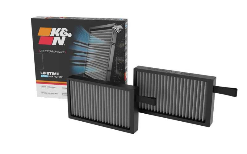 K&N 17-23 Tesla 3 / 20-23 Tesla Y Cabin Air Filter (Pair) - VF3023 Photo - out of package