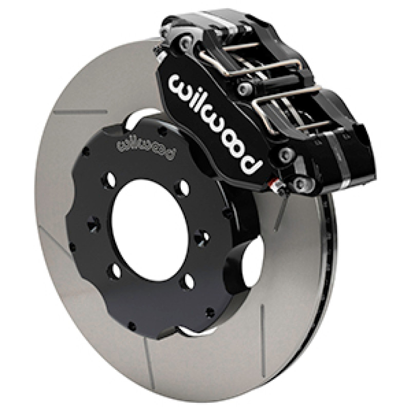 Wilwood 16-23 Mazda Miata MX-5 Dynapro 4R Gloss Black Front Big Brake Kit - Street Kit - 140-17363 Photo - Primary