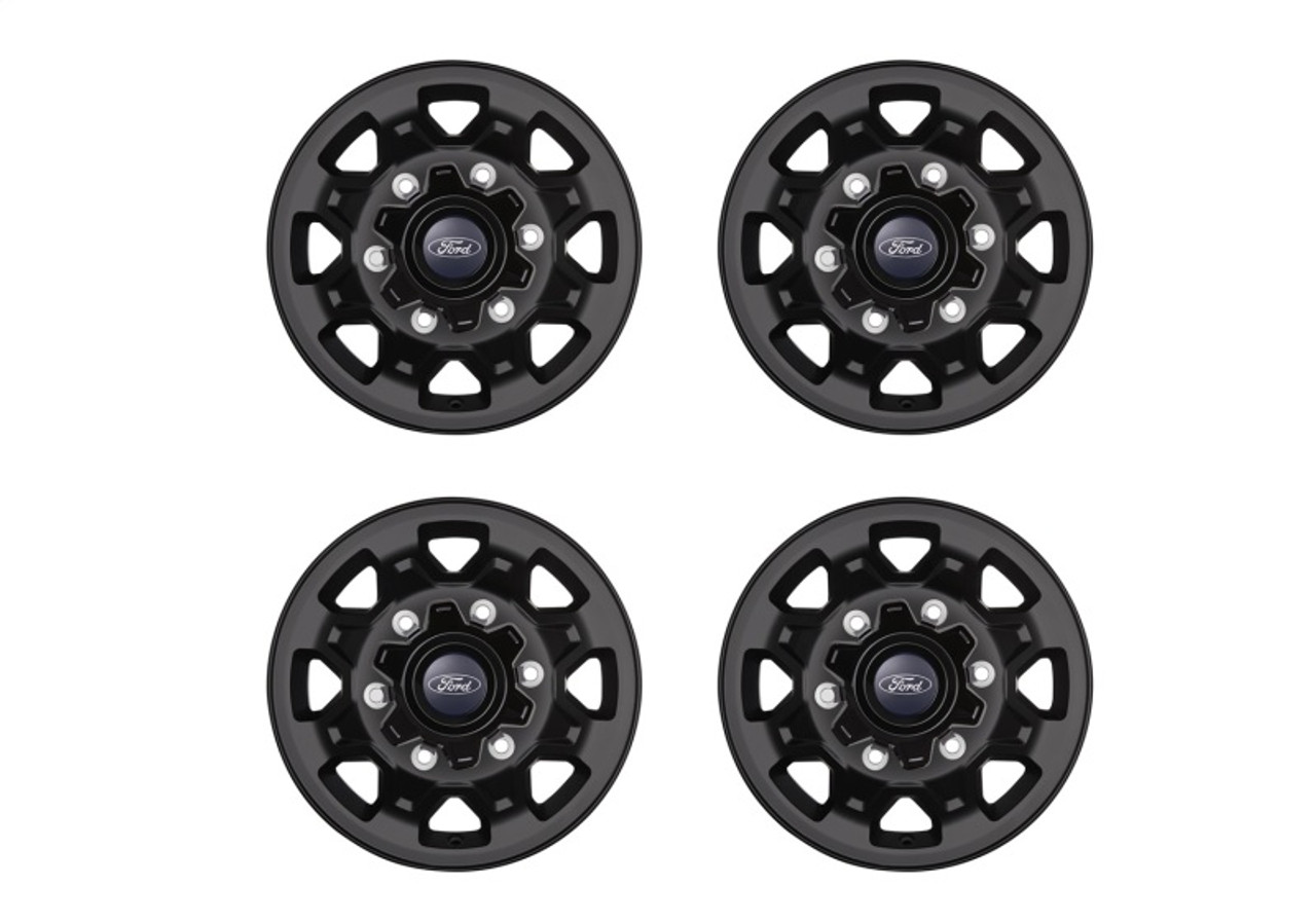 Ford Racing 2022+ Transit 16in Matte Black Wheel Kit - M-1007K-T16MB Photo - Primary