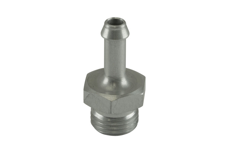 Turbosmart 6mm / 1/4in Hose End to -6AN ORB Male Straight - Clear - TS-OH-0606-CL Photo - Primary