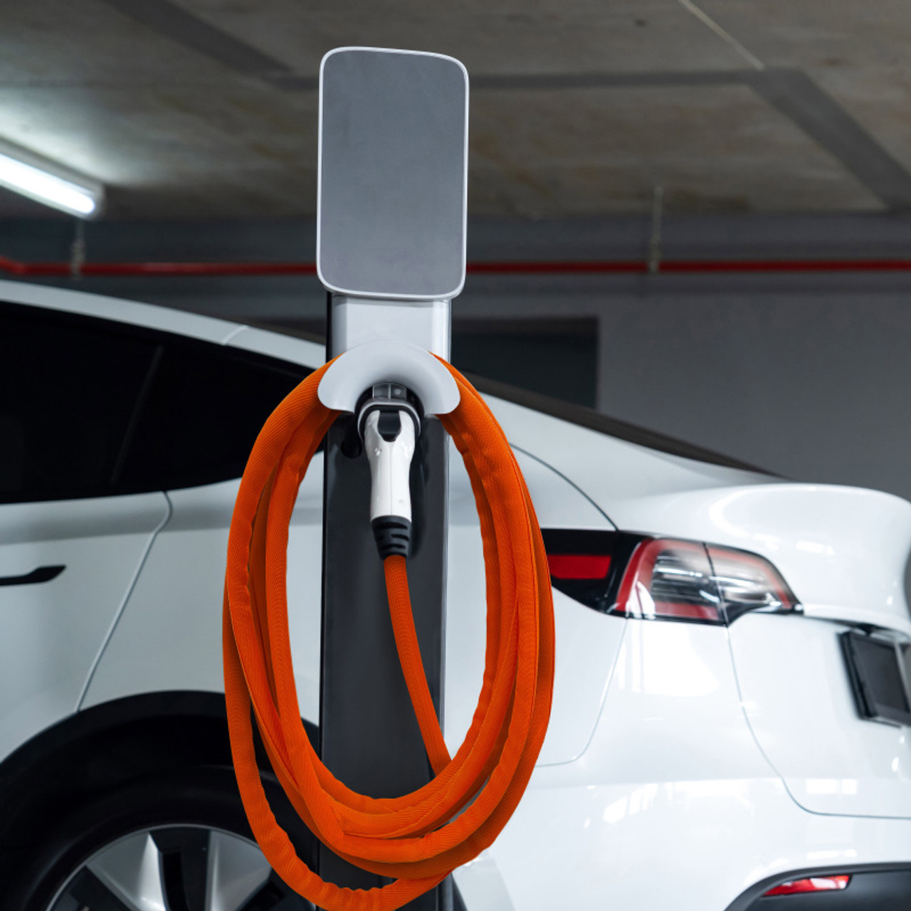 DEI EV Charger Cord Protector - 10680 Photo - lifestyle view