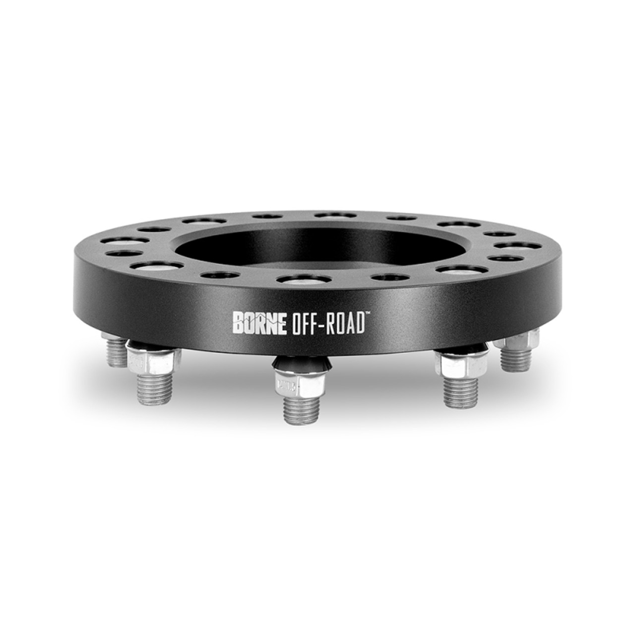 Mishimoto Borne Off-Road Wheel Spacers 8x165.1 116.7 38.1 M14 Blk - BNWS-008-381BK User 1