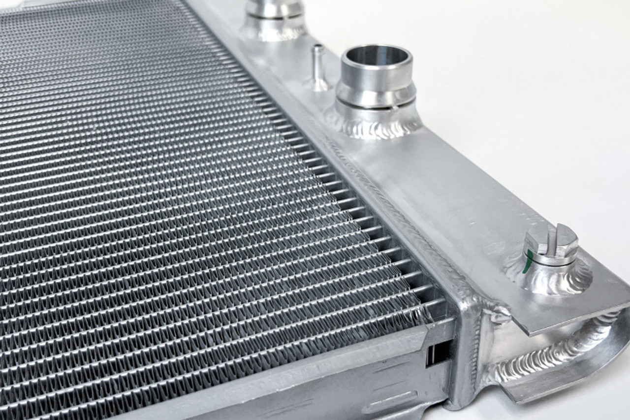 CSF 06-10 BMW E60 M5 / 06-10 BMW E63/E64 M6 Full Billet Aluminum High-Performance Radiator - 7218 Photo - Close Up