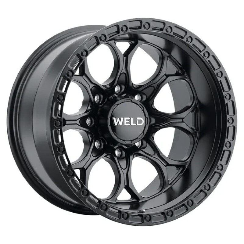 Weld Off-Road 20x9 / BP 8x165.1 / ET 00 / BS 5.00 / Ledge 8 Wheels Satin Black / Black Ring 125.1 - W10809082501 Photo - Primary