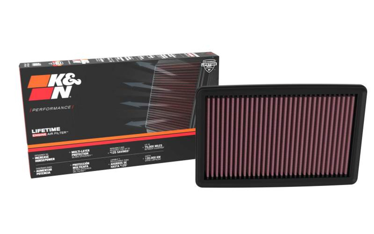 K&N 2022 Honda Civic Type R Replacement Air Filter - 33-5139 Photo - out of package