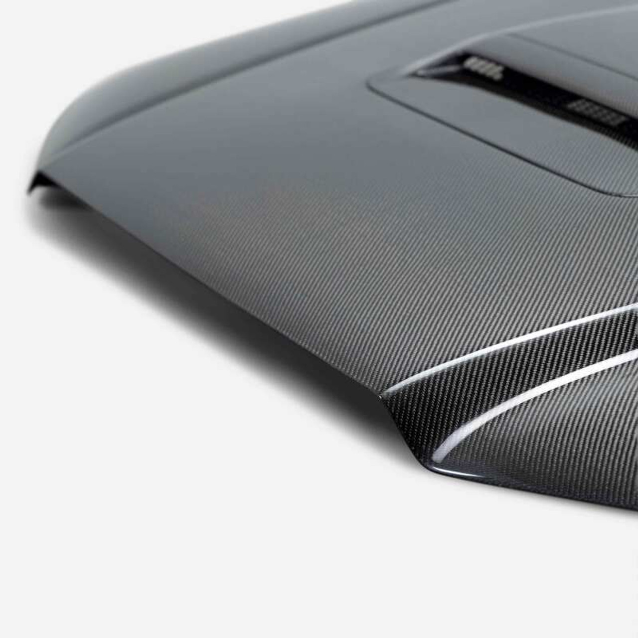 Seibon 12-15 Toyota Tacoma TR-Style Carbon Fiber Hood - HD12TYTA-TR User 1