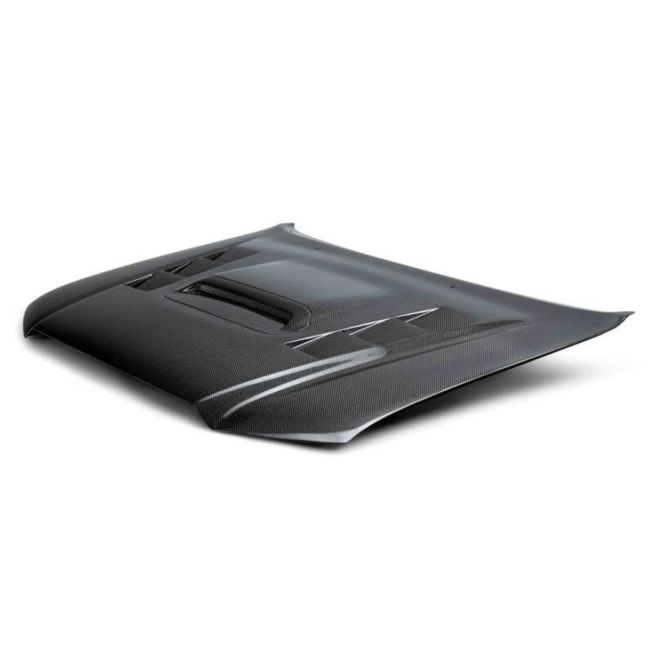 Seibon 12-15 Toyota Tacoma TS-Style Carbon Fiber Hood - HD12TYTA-TS User 1