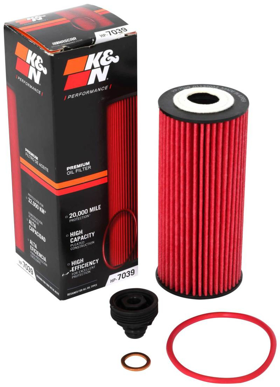 K&N Automotive Oil Filter - 14-17 Mini Cooper 1.5L L3 Gas - HP-7039 Photo - out of package