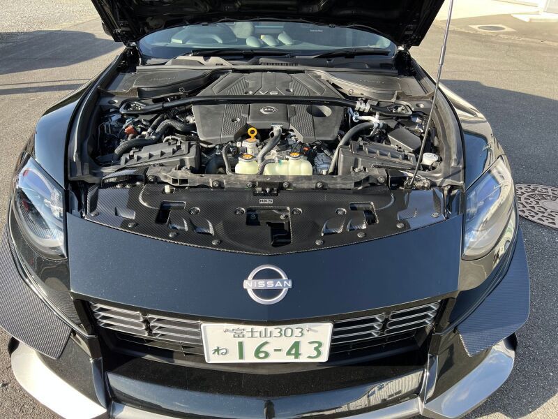 HKS CARBON AIR CLEANER INLET for RZ34 - 70026-AN004 Photo - Close Up