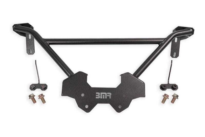 BMR Suspension 64-72 GM A-Body Front Reinforcement Brace - Black Hammertone - CB410H User 1