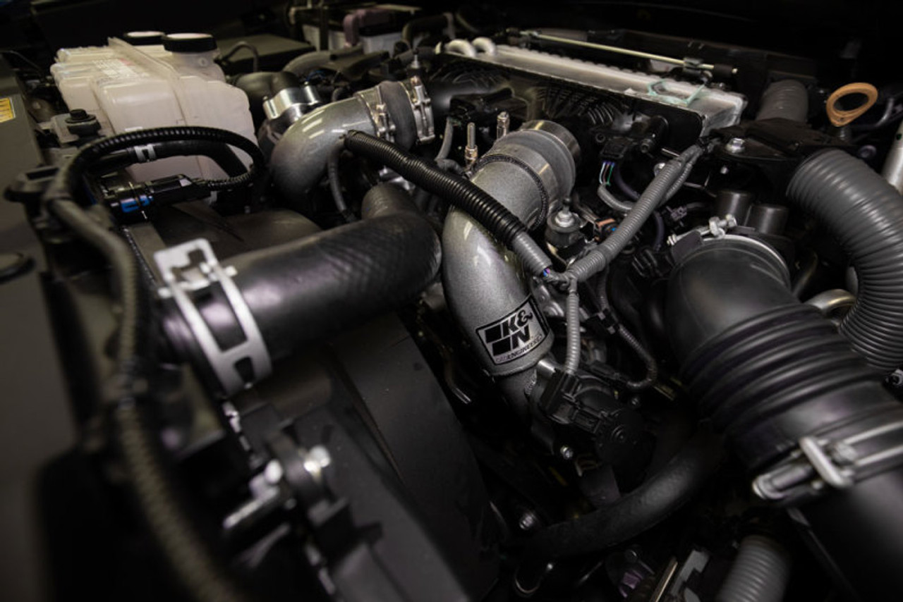 K&N 22-24 Toyota Tundra 3.4L V6 Turbo Charge Pipe Kit - 77-1013KC Photo - Mounted