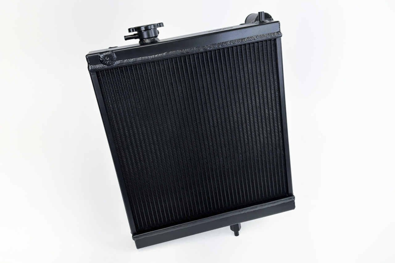 CSF 03-07 Mitsubishi Lancer EVO 7/8/9 1/2 Size Radiator - Black - 7228B User 1