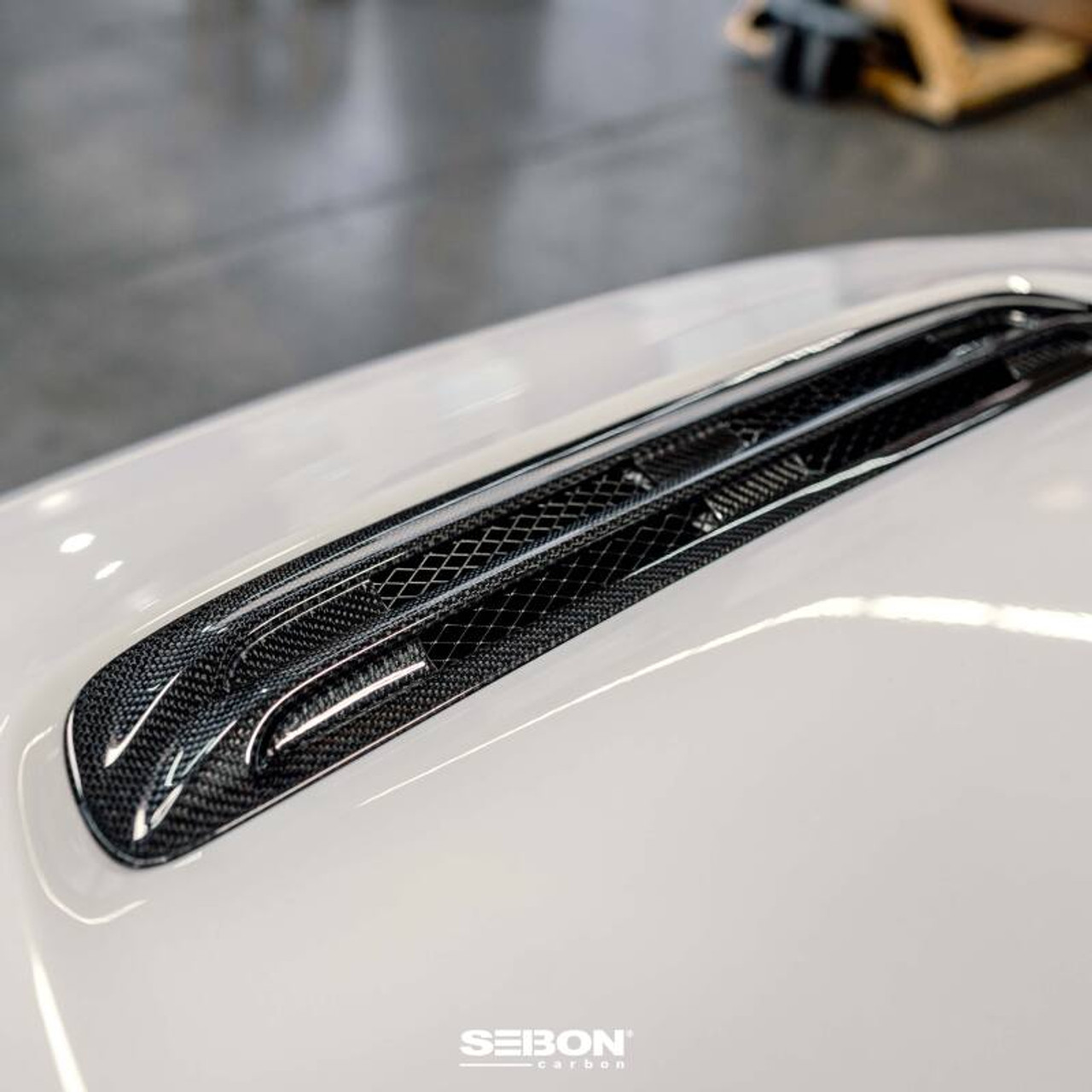 Seibon 2023 Honda Civic Type R Carbon Fiber Hood Scoop - HDS23HDCVR User 1