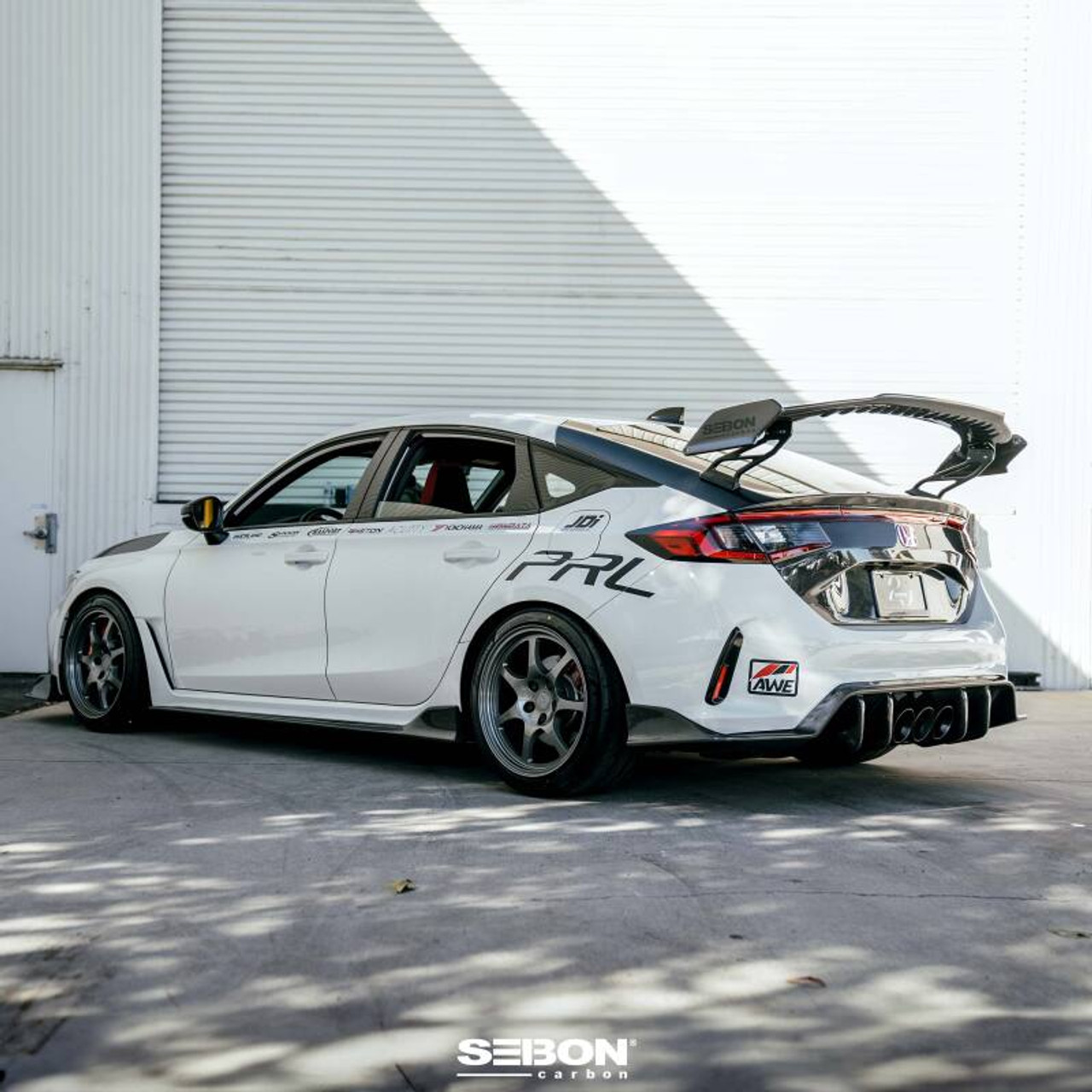 Seibon 23-24 Honda Civic Type R MB-Style Carbon Fiber Rear Spoiler - RS23HDCVRC-MB User 1