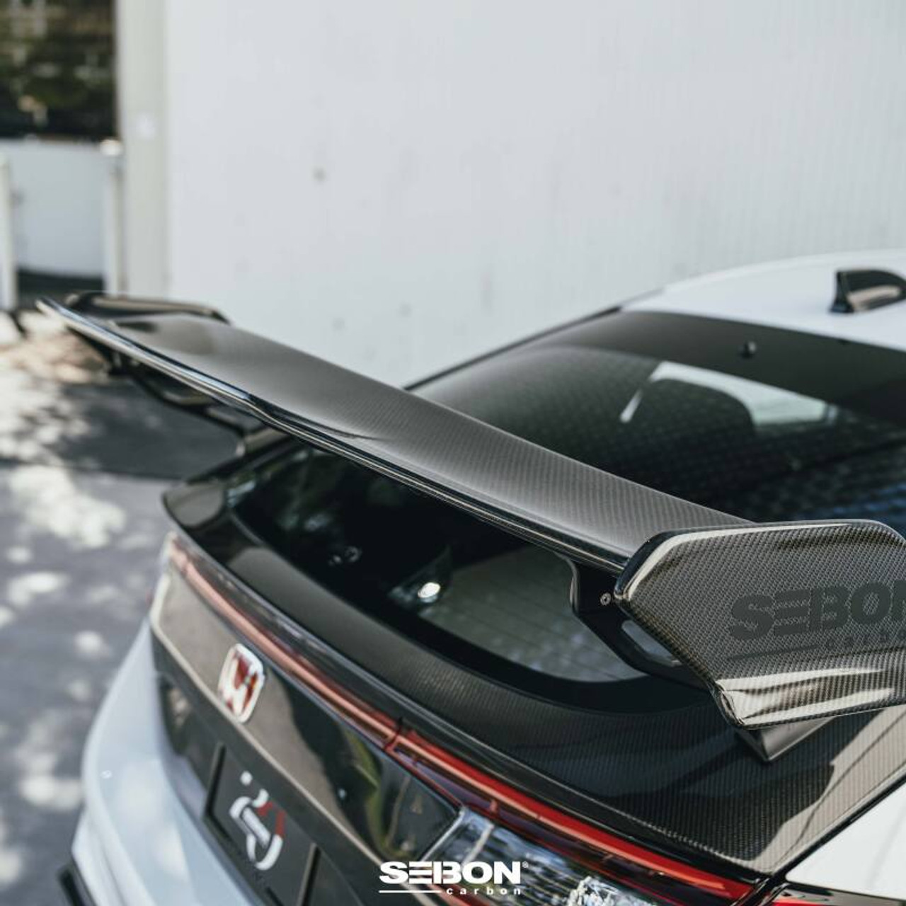 Seibon 23-24 Honda Civic Type R MB-Style Carbon Fiber Rear Spoiler - RS23HDCVRC-MB User 1