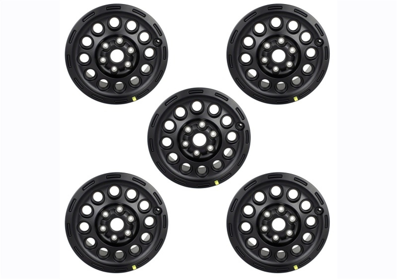 Ford Racing 21-24 Bronco 17in x 8.0in Matte Black Wheel Kit - M-1007K-P1780MB Photo - Primary