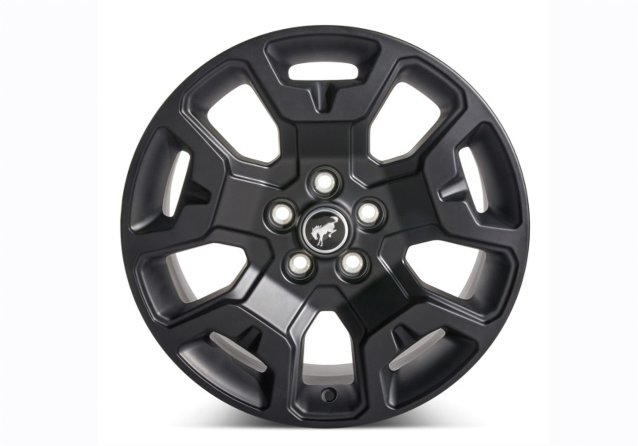 Ford Racing 2021+ Bronco Sport 17in Low Gloss Black Wheel Kit - M-1007K-S17BSB Photo - Unmounted