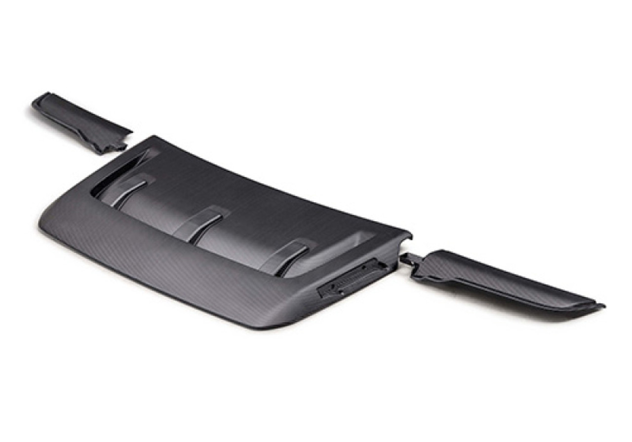 Ford Racing 21-24 F-150 Raptor Carbon Fiber Hood Vent & Trim - Matte - M-16628-FM User 1